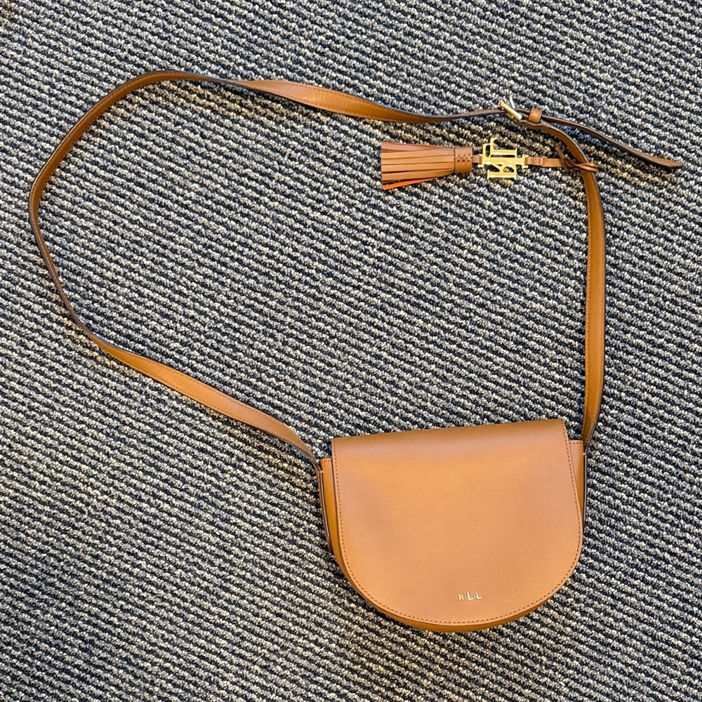 Ralph Lauren Leather Crossbody Bag